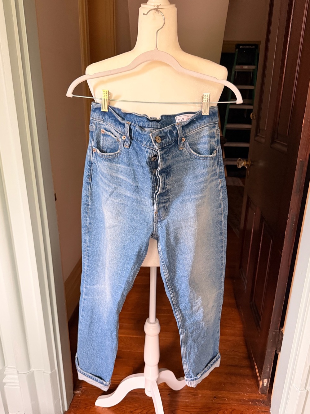 GAP cheeky straight high rise jeans